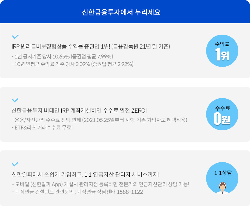 IRP 이벤트 혜택